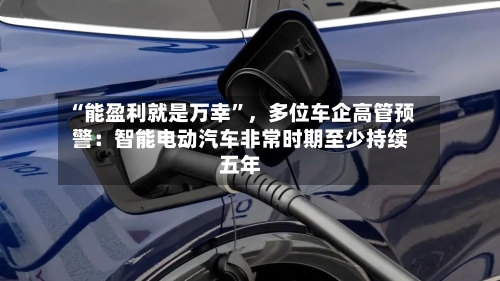 “能盈利就是万幸	”，多位车企高管预警：智能电动汽车非常时期至少持续五年-第2张图片