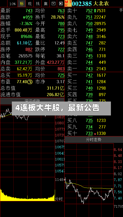 4连板大牛股，最新公告-第3张图片